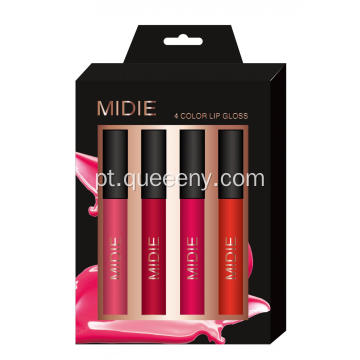 4 cor Lip Gloss